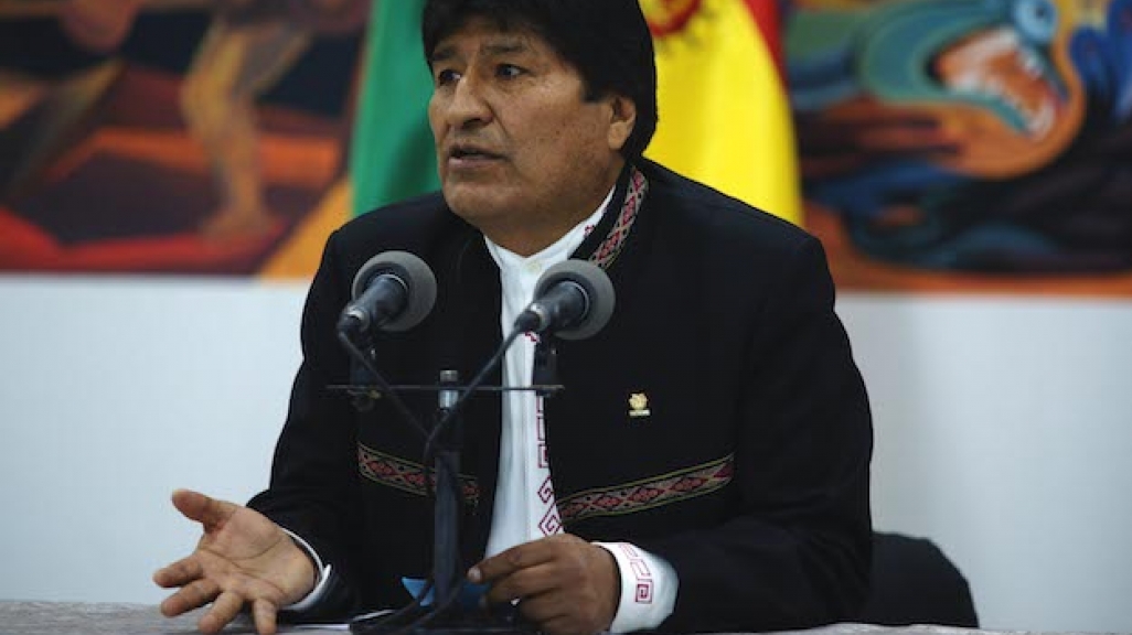 Evo Morales and Daniel Ortega. (AP)