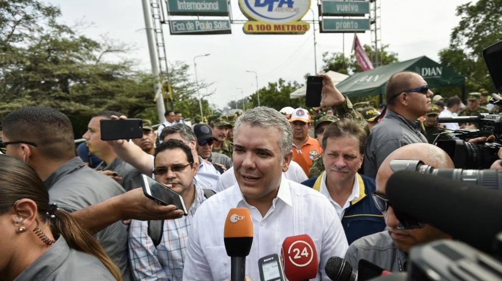 Colombian President Iván Duque