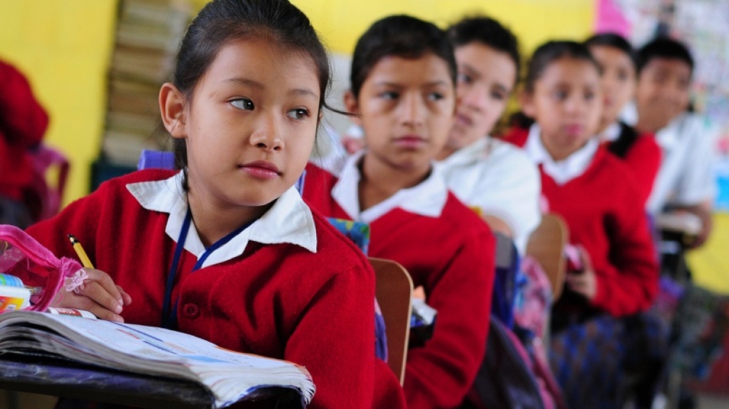 School Children in Villa Nueva, Guatemala