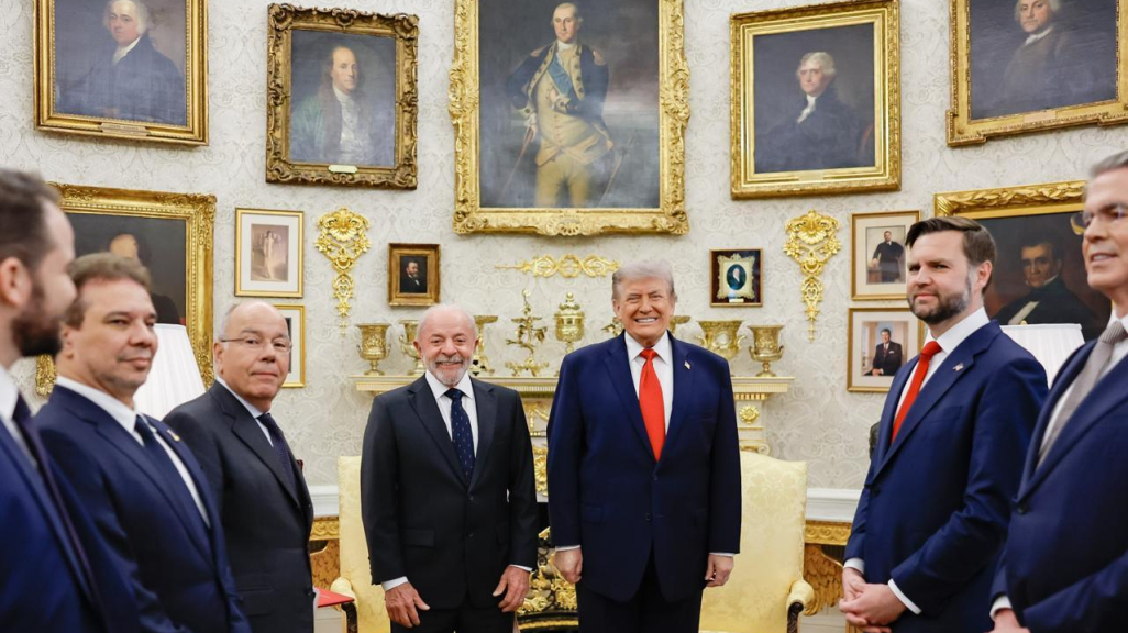 President Lula da Silva and President Donald Trump