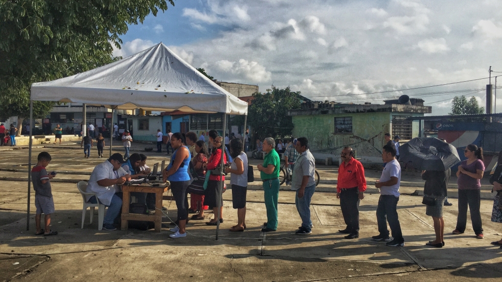 Elecciones en Guatemala.