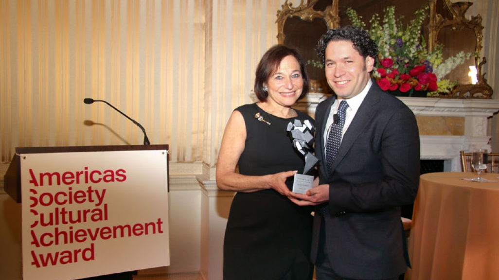 Gustavo Dudamel Receives Cultural Achievement Award