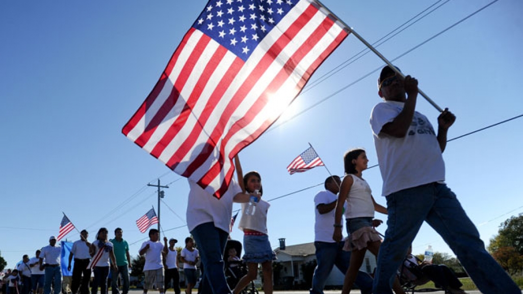 Immigration march