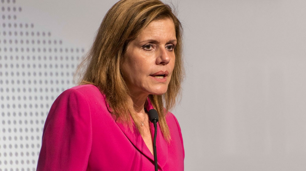 Primera Ministra Mercedes Aráoz Fernández en conferencia de AS/COA