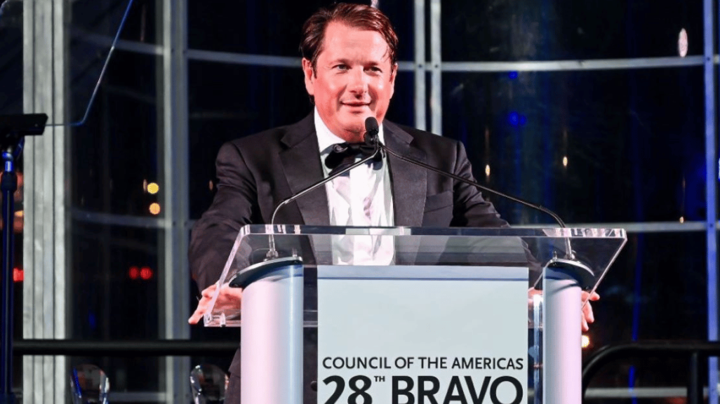 Luis Miguel Castillo at the 28th BRAVO Business Awards on October 20.