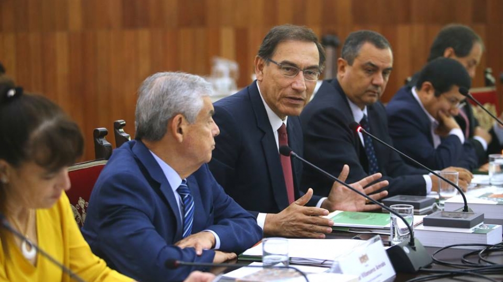 Martin Vizcarra, president of Peru