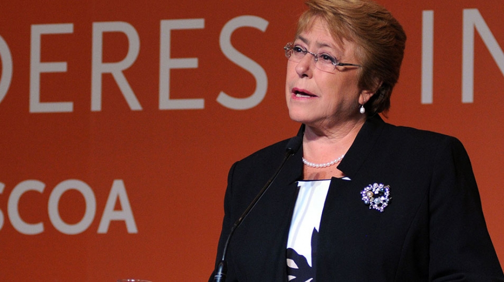 Presidenta de Chile Michelle Bachelet