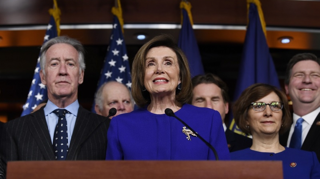 Nancy Pelosi. (AP)