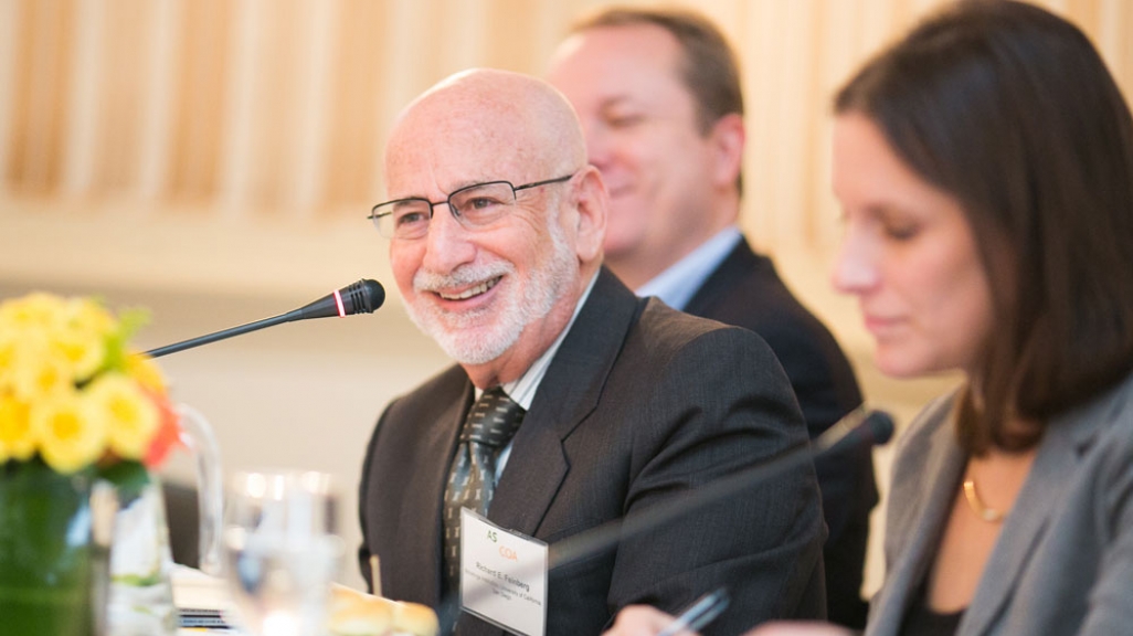 Richard Feinberg at an AS/COA event on Cuba in New York