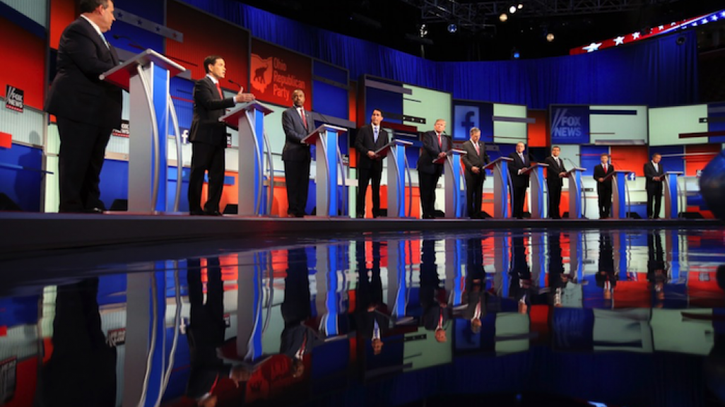 First republican debate for 2016 presidential elections