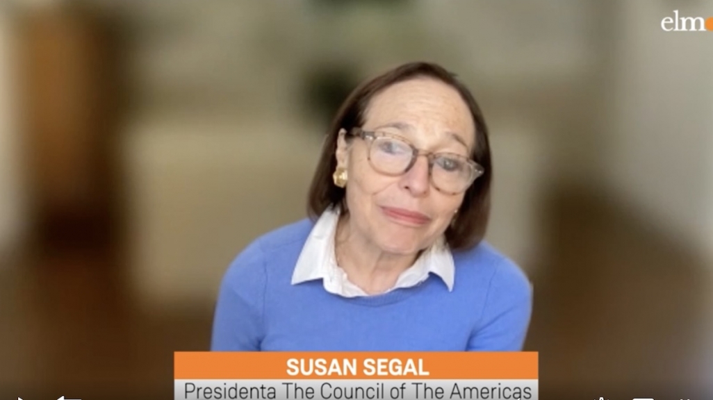 Susan Segal en El Mostrador.