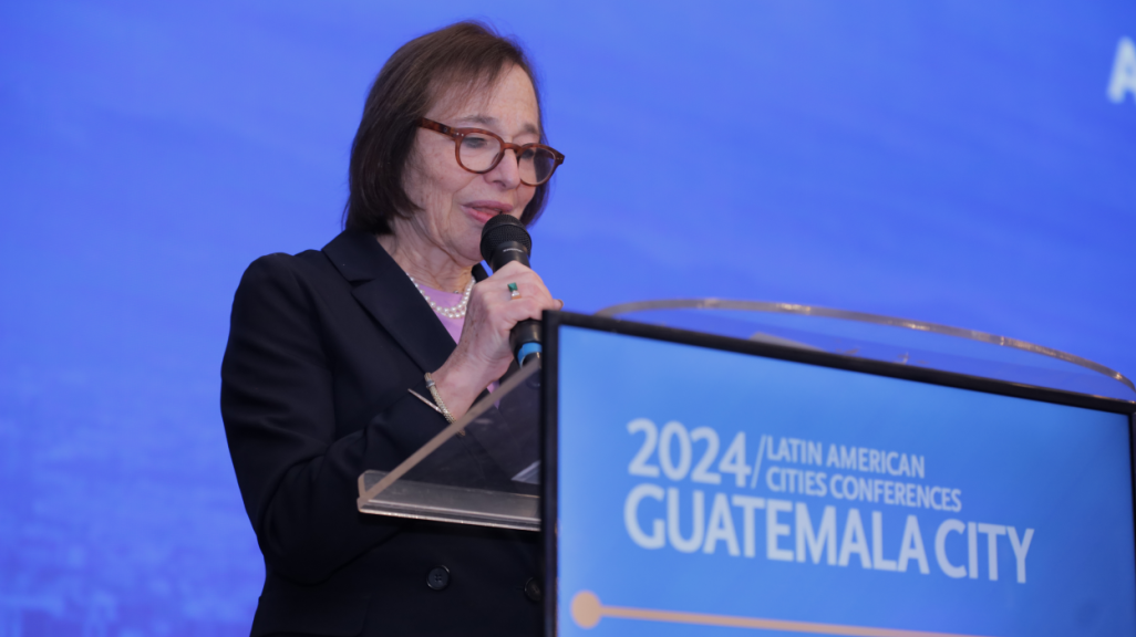 Susan Segal en la Latin American Cities Conference: Guatemala City