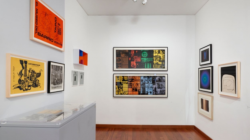 Installation of This Must Be the Place: Latin American Artists in New York, 1965 – 1975 Part II at Americas Society. (Image: Arturo Sánchez)