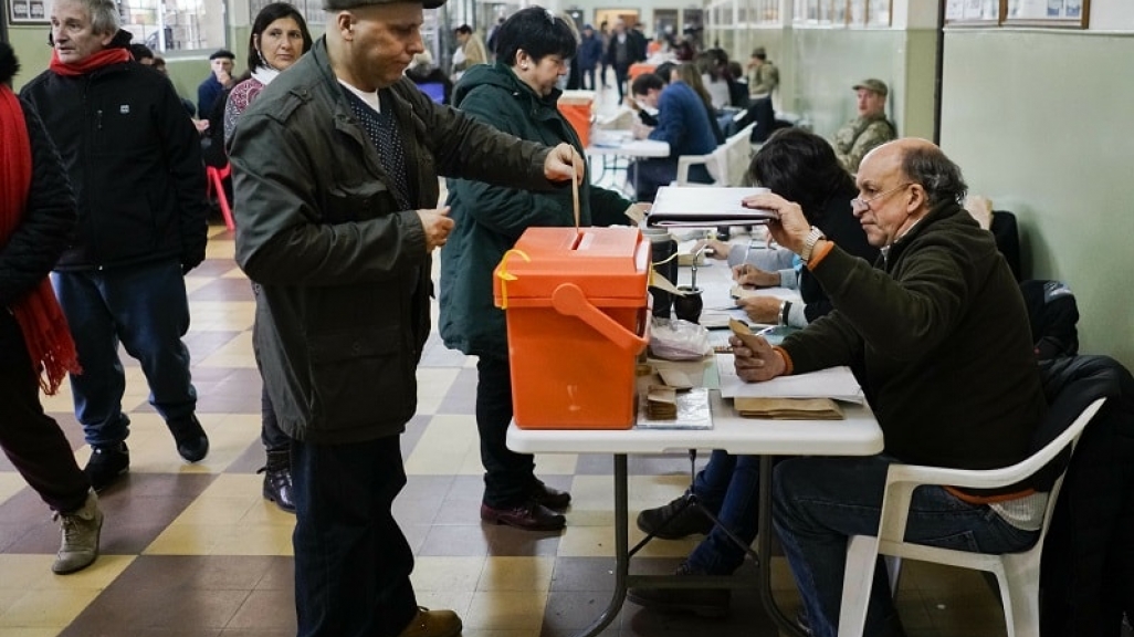 Uruguayan voters. (AP)