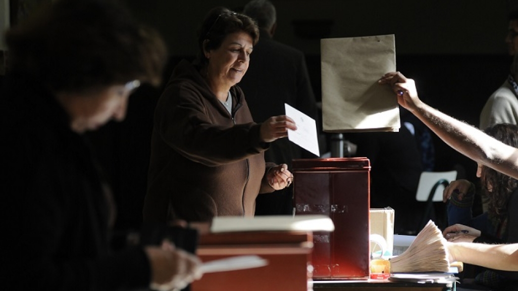Voters in Uruguay Casting their Ballots