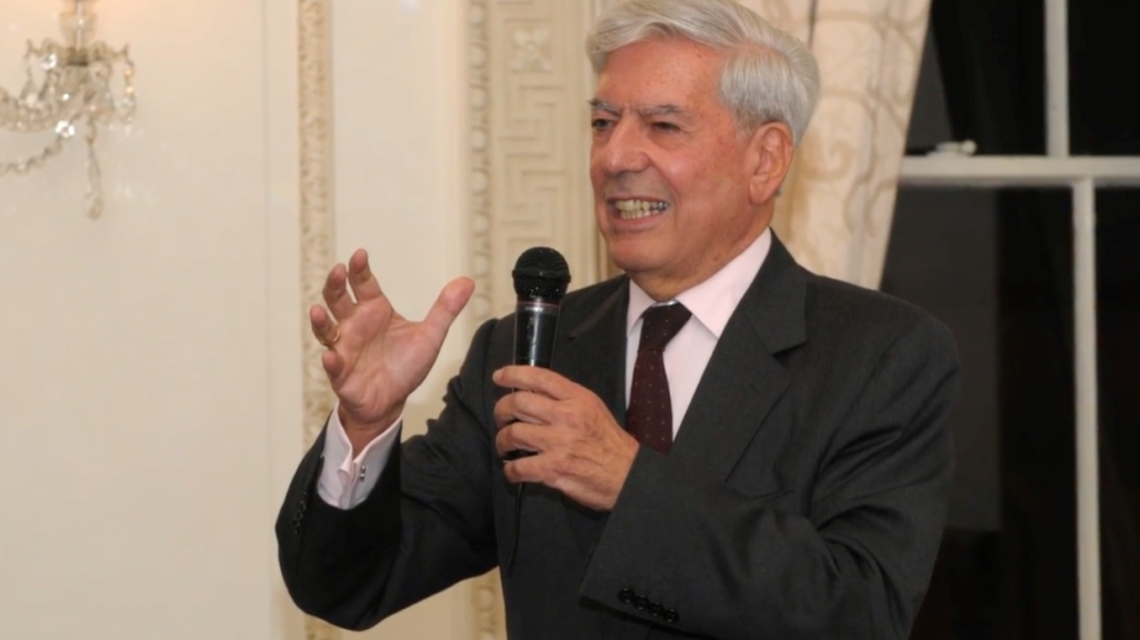 Vargas Llosa at Americas Society