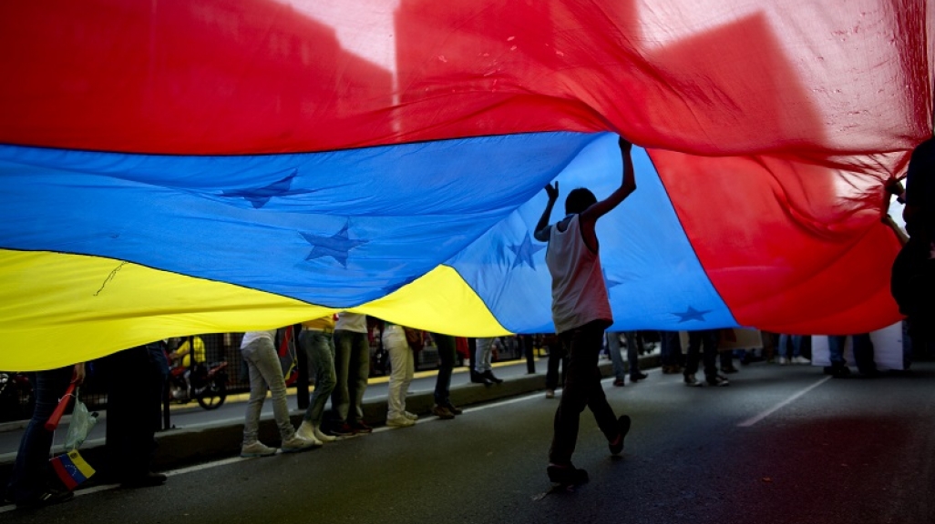 Protests in Caracas, Venezuela 