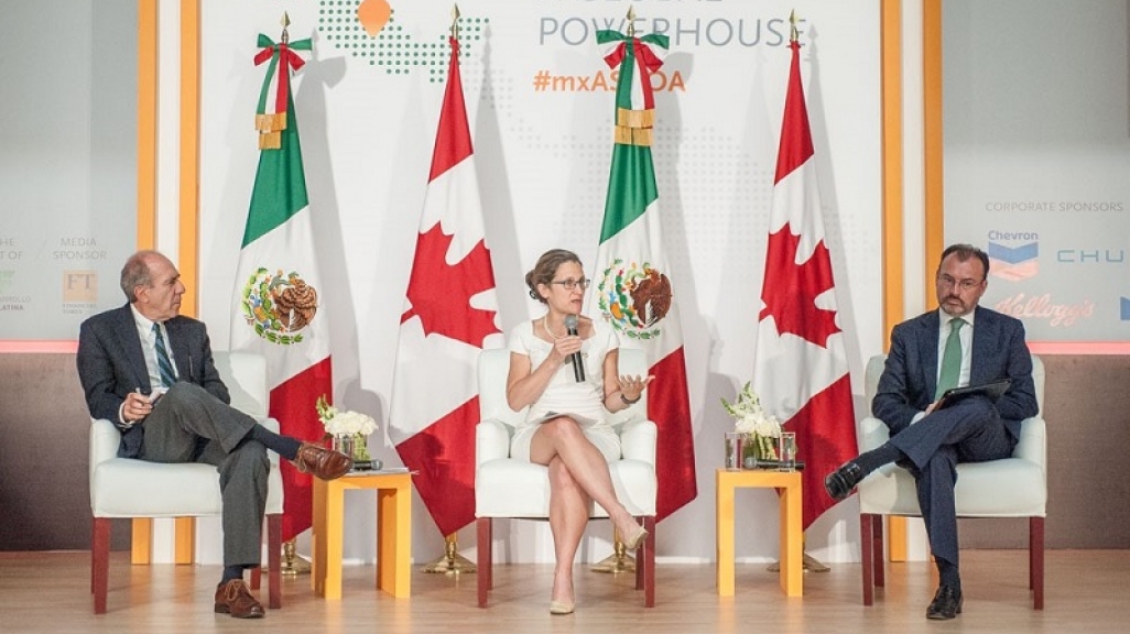 The Foreign Affairs Ministers of Mexico and Canada at AS/COA's Mexico City Conference