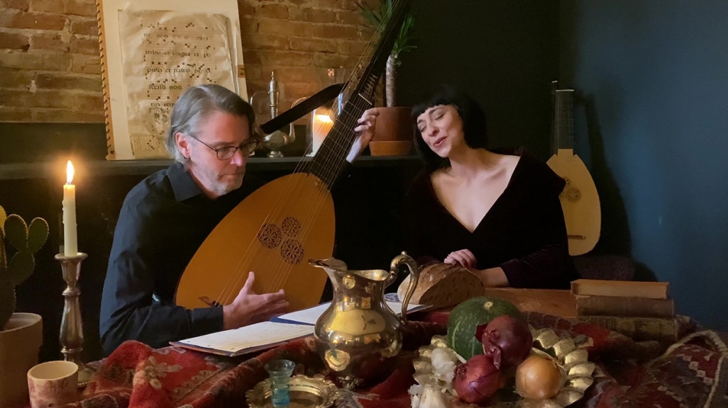 Scott Pauley and Pascale Beaudin. (Image via Americas Society video)