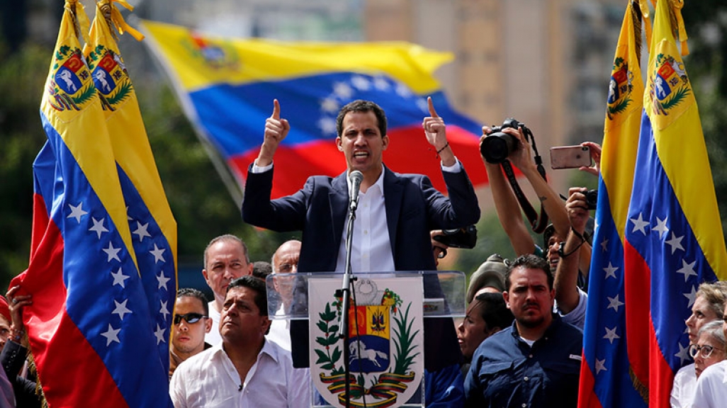 Venezuelan Interim President Juan Guaidó (AP)