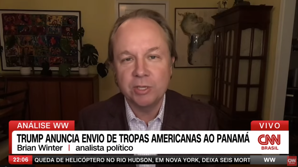 Brian Winter on CNN Brasil