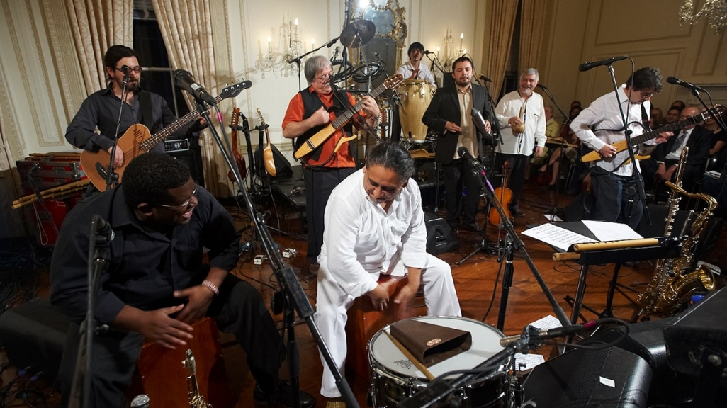 Inti Illimani performs at Americas Society in 2009.