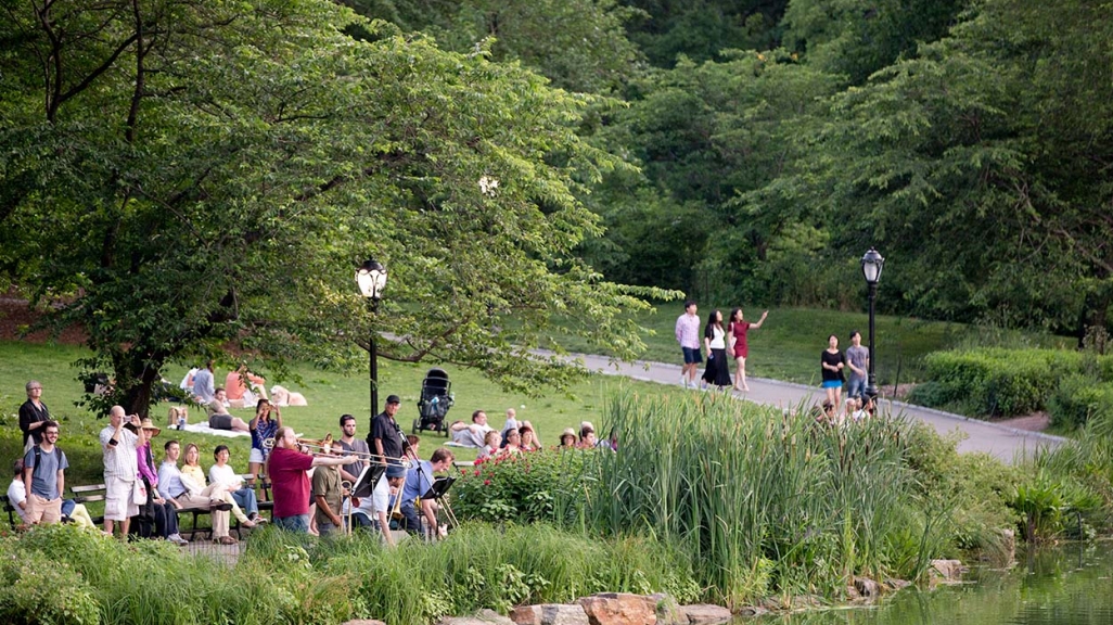 Tilt Brass in Central Park