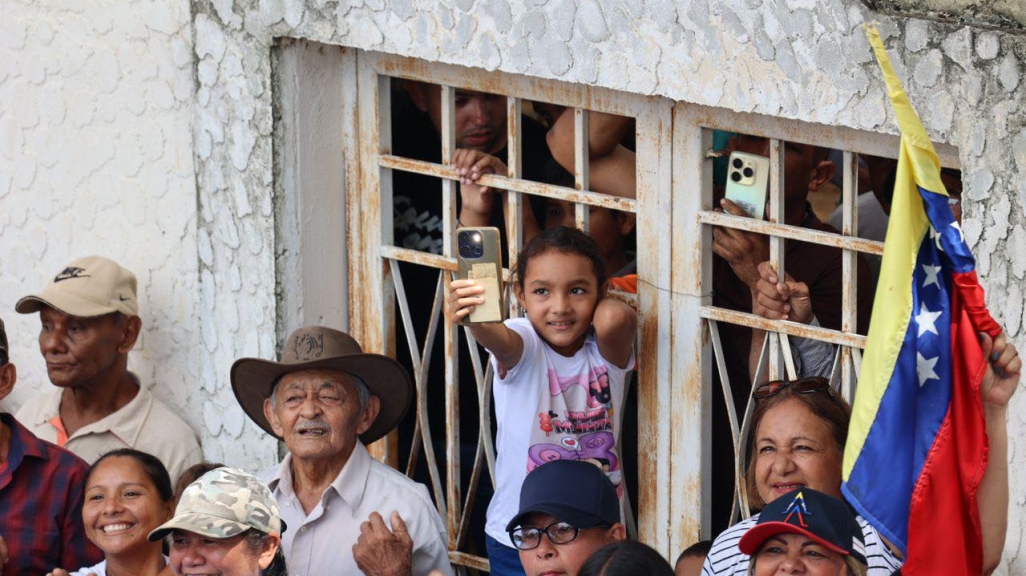 Venezuelans attend a rally. (Edmundo Gónzalez's Facebook)