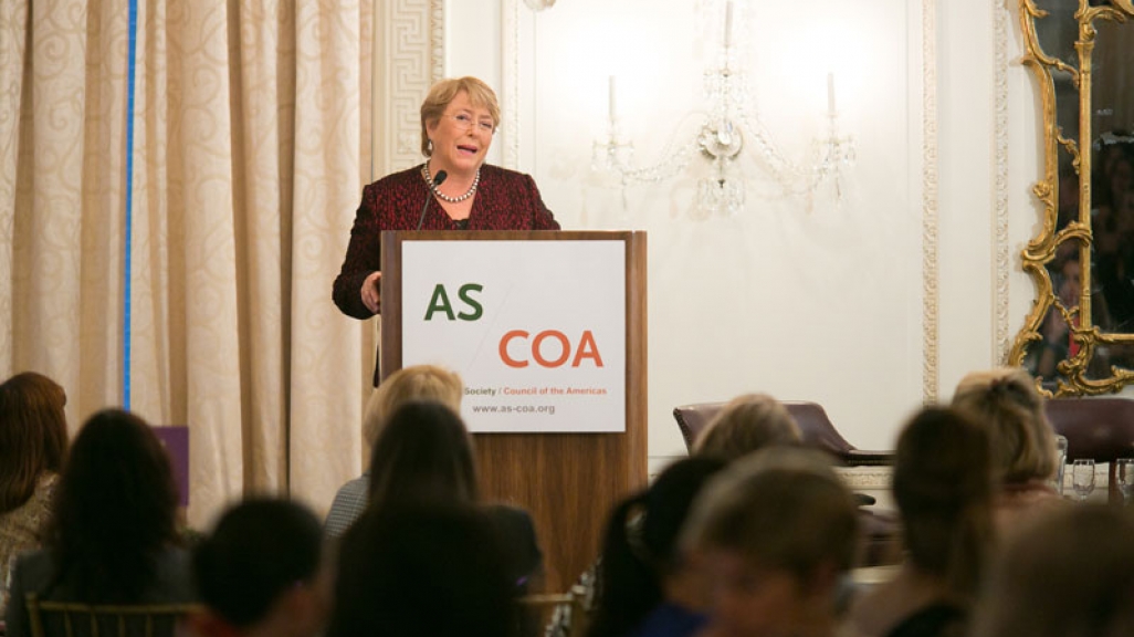 Chile's President Michelle Bachelet