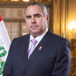 Rafael Belaúnde Llosa, Minister of Defense, Peru