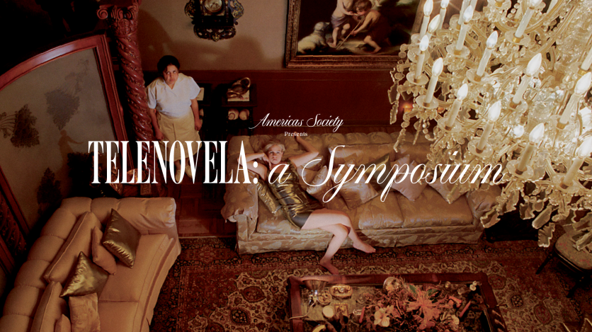 Daniela Rossell, Untitled (Ricas y famosas) “Inge with Maid”, 1999. Chromogenic print. Courtesy of Alexander Brodsky; Estrellita B. Brodsky Collection. Photo: Courtesy of the artist. Design by Estudio Herrera