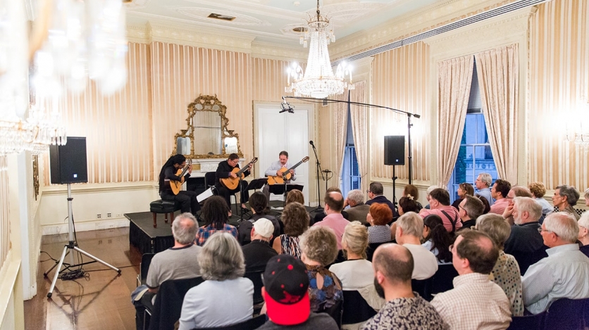 João Luiz, Newman & Oltman Guitar Duo at Americas Society