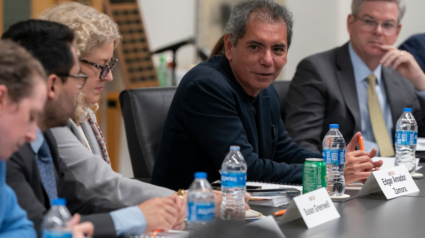 Secretary Edgar Amador Zamora