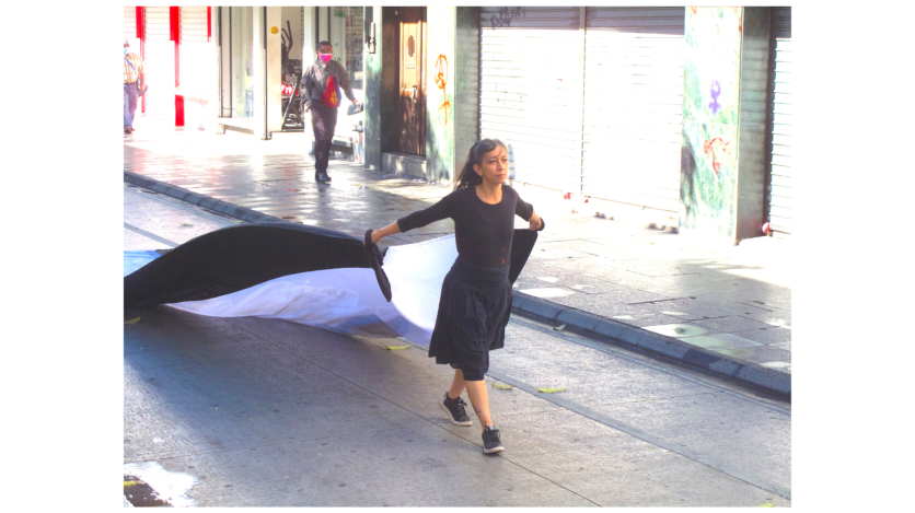 Regina José Galindo, Guatemala Feminicida. (Photo: Juan Esteban Calderón & José Oquendo)