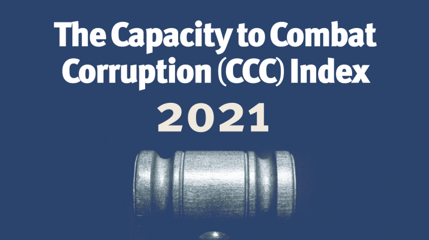 The 2021 Capacity to Combat Corruption Index Launch - Vimarsana News
