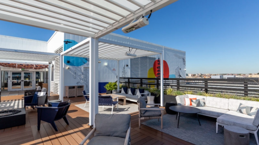 1615 L Street Rooftop. (Image: Carr Properties)