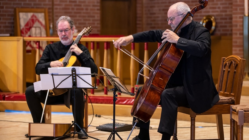 Paul Galbraith and Antonio Meneses.