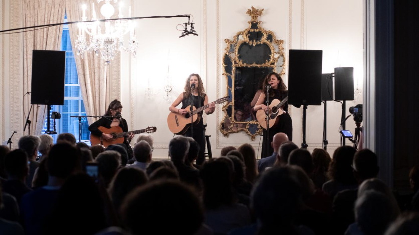 Jacinta Bervejillo, Ana Prada, and Julieta Taramasso