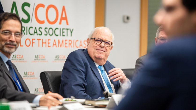 Peruvian Central Bank President Julio Velarde at COA in DC. (Photo: Shawne R. Turrentine)