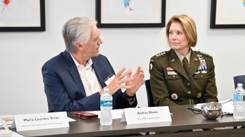 AS/COA Chairman Andrés Gluski and General Laura J. Richardson