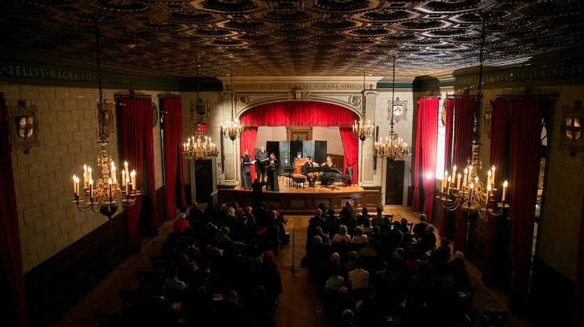 Mala Punica at the Italian Academy