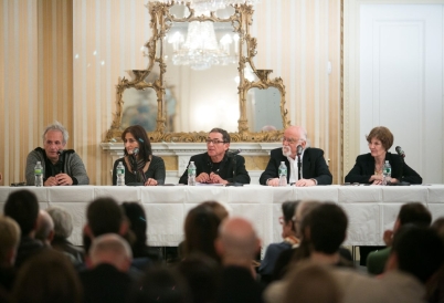 Alberto Ligaluppi, Sandra Meluk, Patrick Pacheco, Danilo Miranda, and Margaret Ayers .