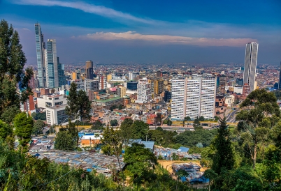 Panoramic view of the city of Bogota (Adobe Stock)