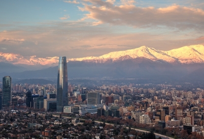 Santiago, Chile Skyline