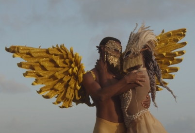 Jeremy Antonio Caro and Rayser Rafelina Campusano Rosario in "Ebbó"