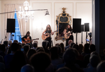 Jacinta Bervejillo, Ana Prada, and Julieta Taramasso