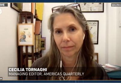 Cecilia Tornaghi on Al Jazeera