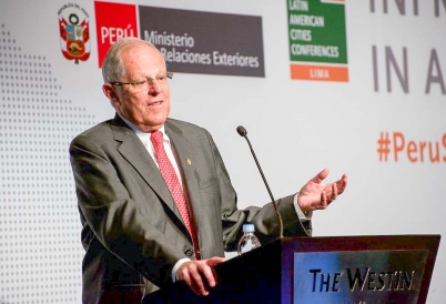 President of Peru Pedro Pablo Kuczynski