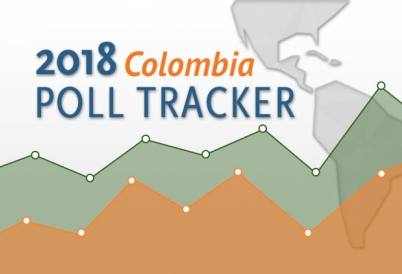 Colombia poll tracker graphic