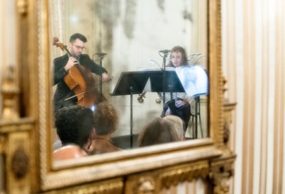 Michael Haas and Stephanie Griffin. (Image: Roey Yohai Studios)